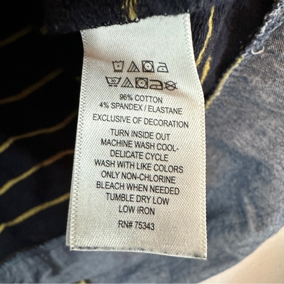 Alex & Zoe Women's Long Sleeve Striped Dress Size M Navy Blue - Picture 9 of 10